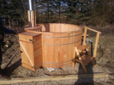 balia ogrodowa sauna
