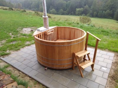 balia ogrodowa sauna