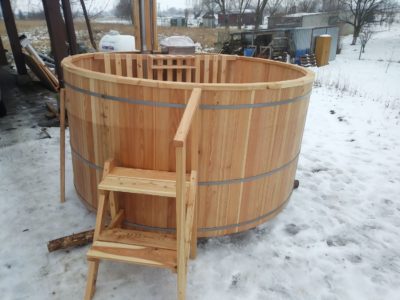 balia ogrodowa sauna