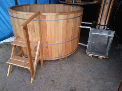 balia ogrodowa sauna