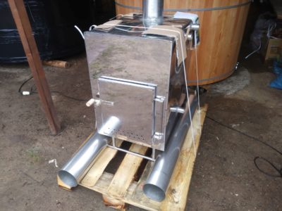 balia ogrodowa sauna piec