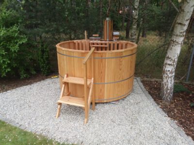 balia ogrodowa sauna